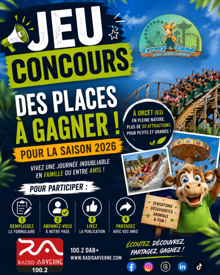 RESULTATS JEU CONCOURS FERMYLAND 2026