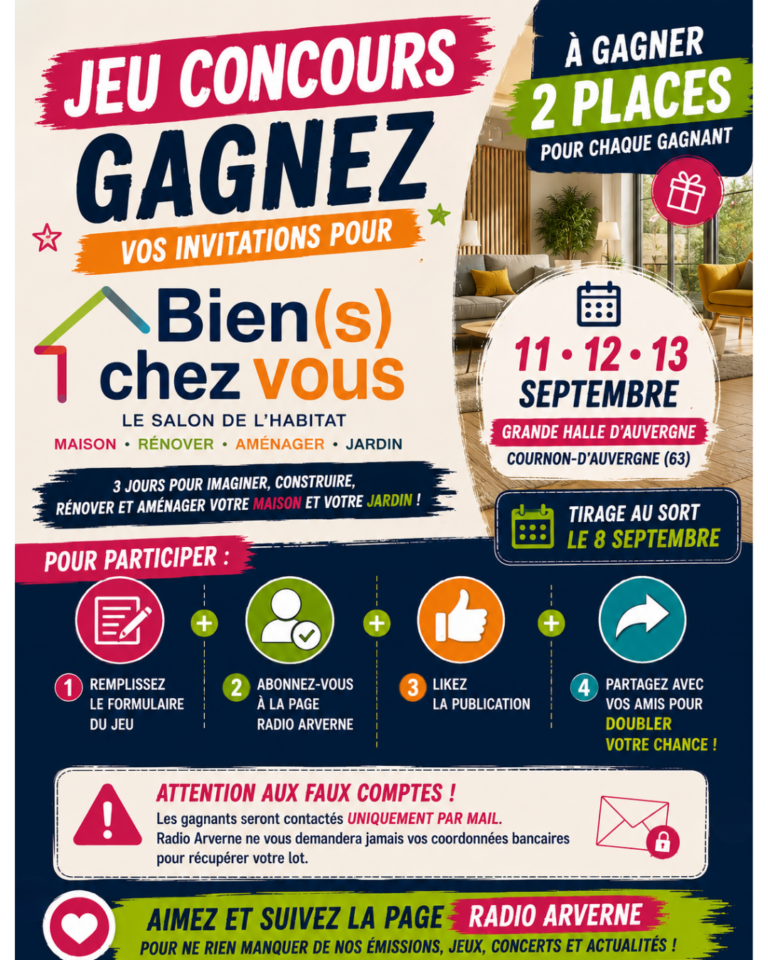 REGLEMENT DU JEU CONCOURS BIEN(S) CHEZ SOI