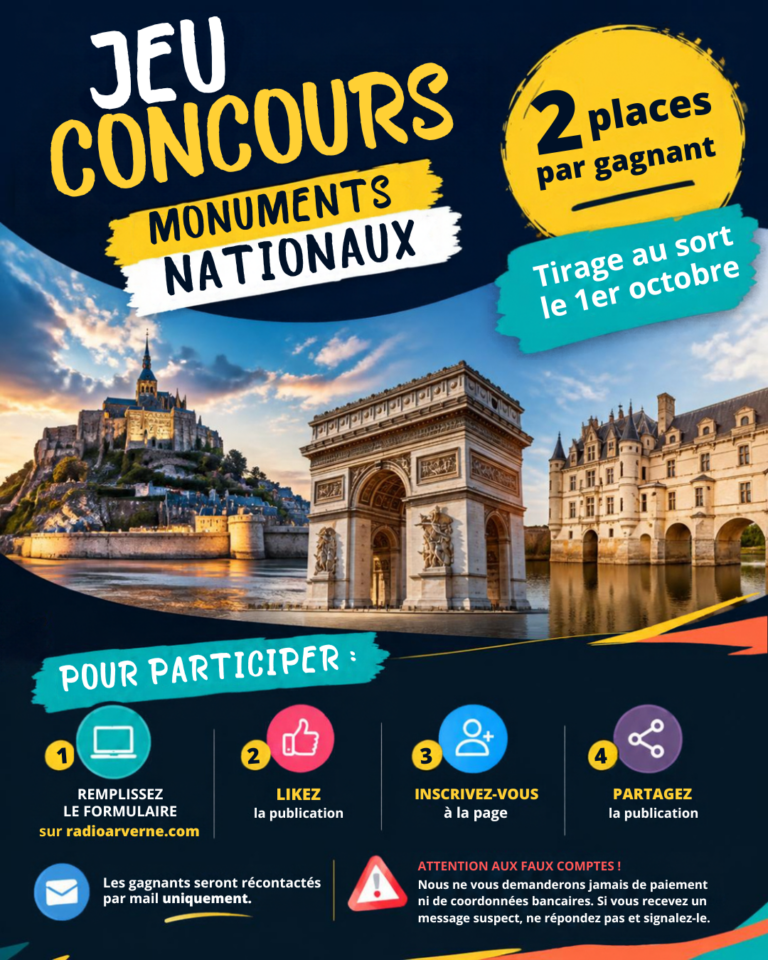 JEU CONCOURS – Les Monuments Nationaux