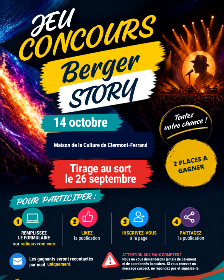 JEU CONCOURS – Berger Story