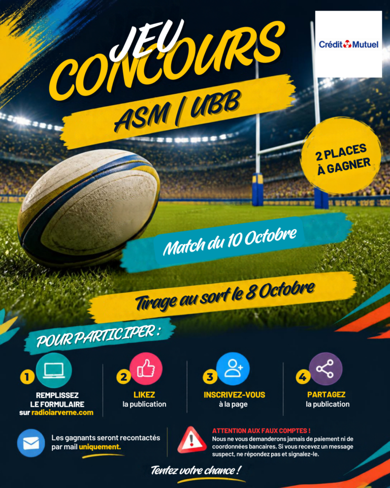 RESULTATS JEU CONCOURS – ASM UBB